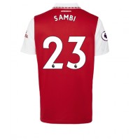 Dres Arsenal Albert Sambi Lokonga #23 Domaci 2022-23 Kratak Rukav